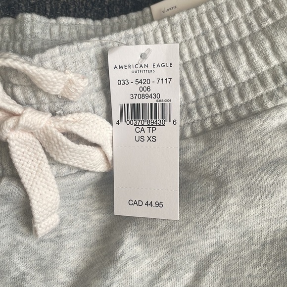 AE HIGH-WAISTED FLEECE LOUNGE SHORT - Picture 4 of 5